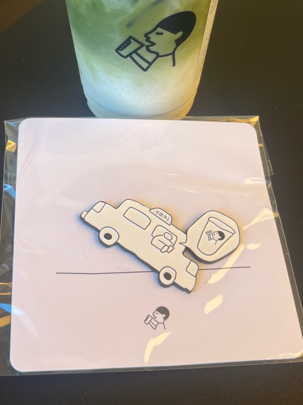 Heytea Taxi Pin Exclusively Limited Edition New GWP